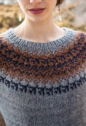 Nadia Sweater Jumper Knitting Pattern
