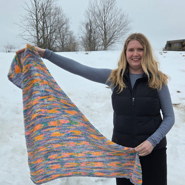 The Zsa Zsa Shawl Knitting Pattern