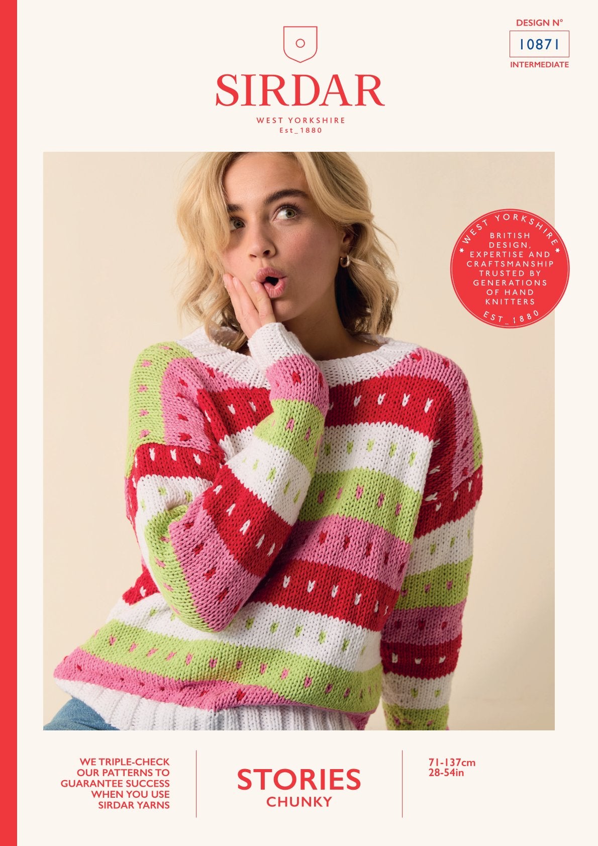 Wait List Sweater Jumper Knitting Pattern