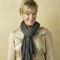 Valley Yarns Thunderhead Scarf Knitting Pattern