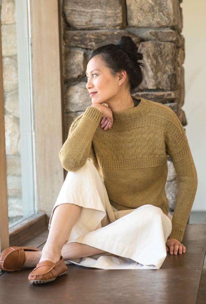Berroco Owinja Pullover Jumper Knitting Pattern