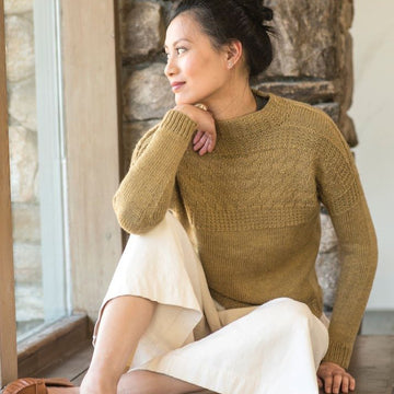 Berroco Owinja Pullover Jumper Knitting Pattern