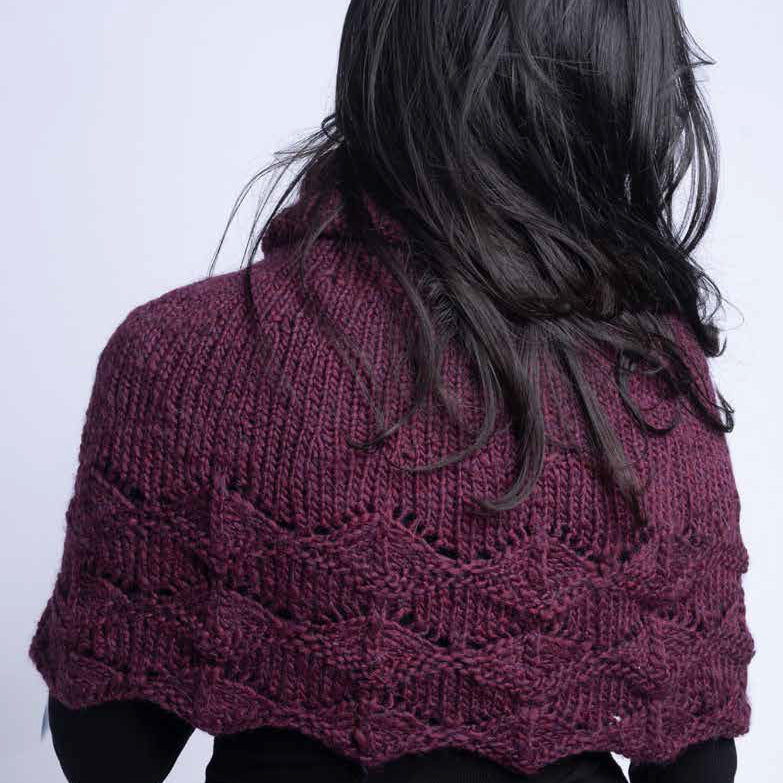 Juniper Moon Farm Cape Knitting Pattern