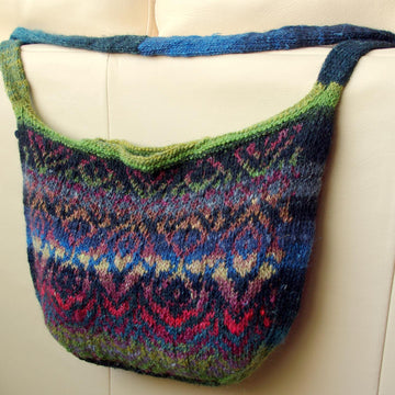 Painted Lady Boho Bag