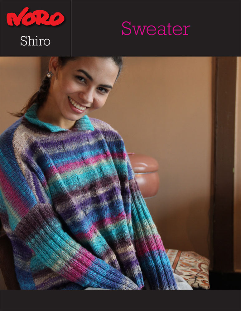 Sweater in Noro Shiro - Y-958 - PDF