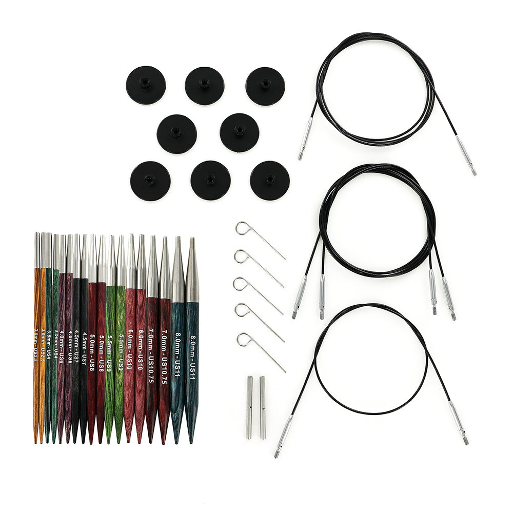 KnitPro Dreamz Interchangable Needles Deluxe Set 5''