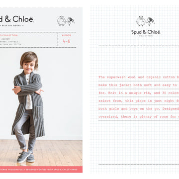 Spud & Chloe by Blue Sky Fibers Just Right Jacket