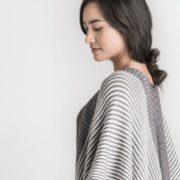 Blue Sky Fibers Esko Kimono Cape Knitting Pattern