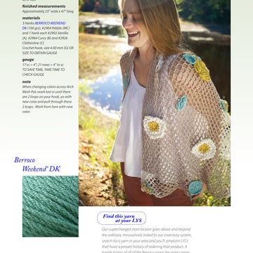 Berroco Miskiana Blanket Crochet Pattern