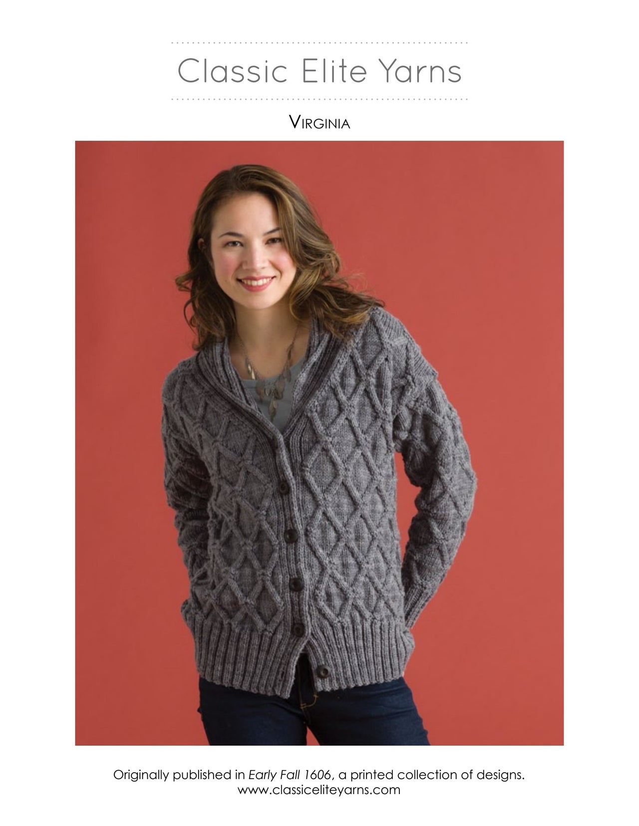 Classic Elite Yarns 1606 Virginia PDF