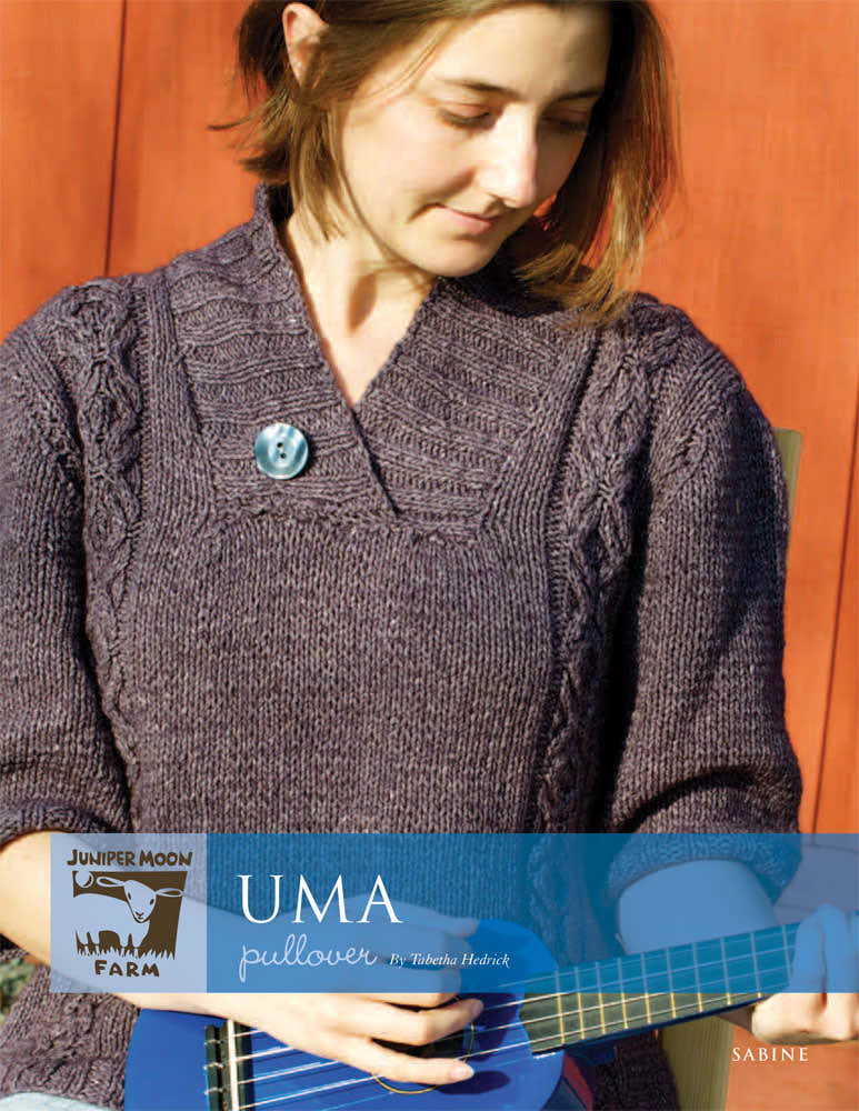 Uma Pullover Jumper Knitting Pattern