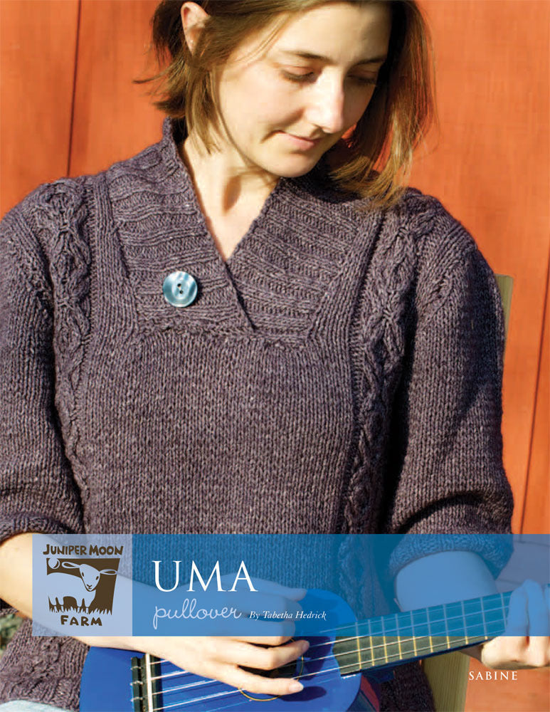 Uma Pullover Jumper Knitting Pattern