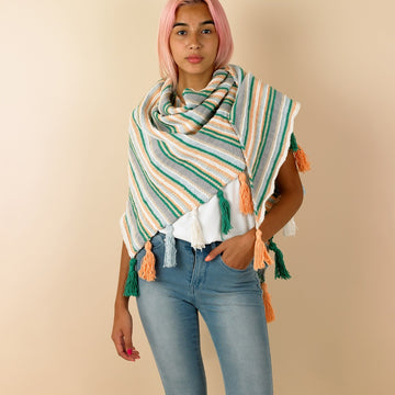 Paintbox Yarns Summertime Shawl Knitting Pattern