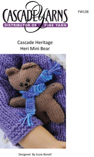 Heri Mini Bear Toy Knitting Pattern