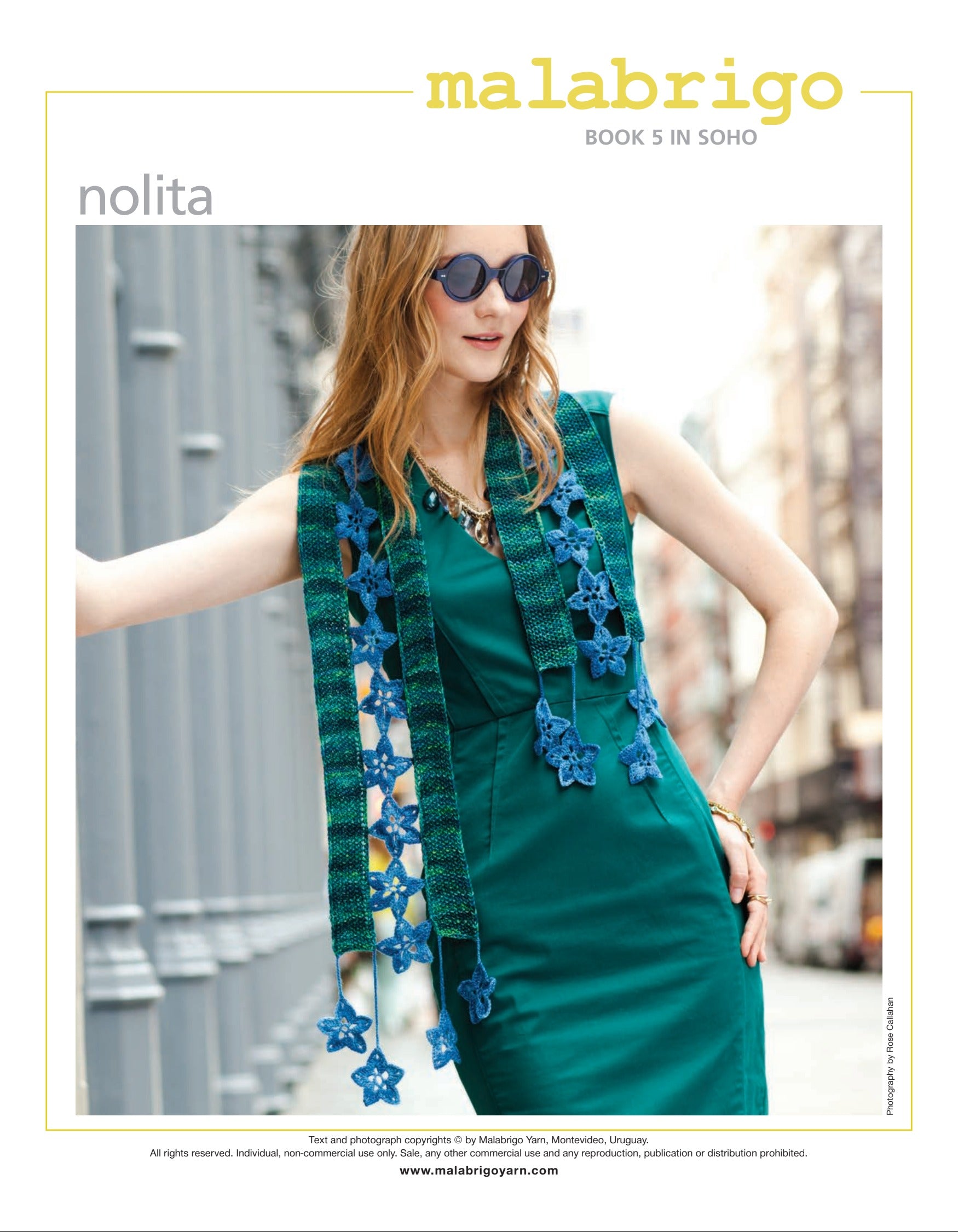 Malabrigo Nolita Scarf Crochet Pattern