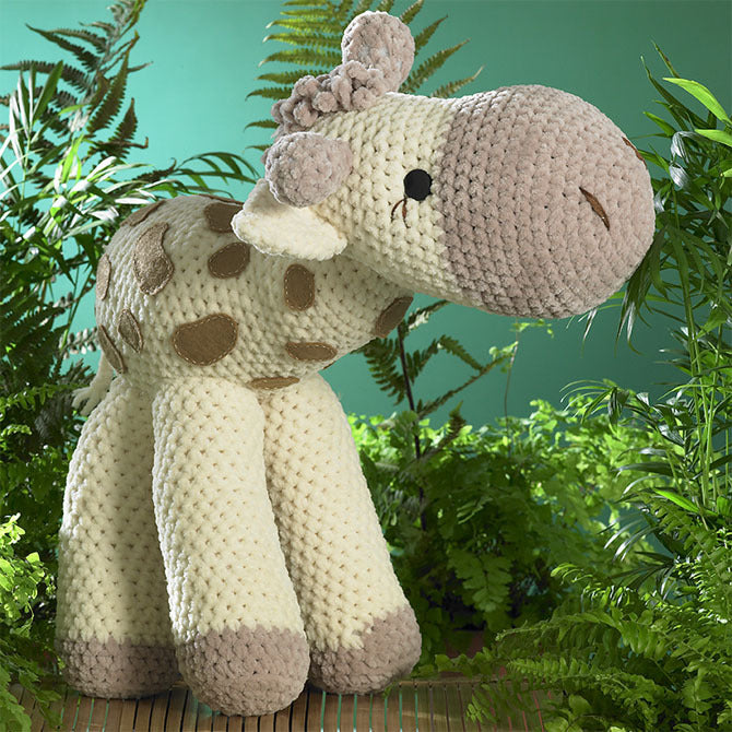 James C. Brett JB401 Sunshine the Giraffe Crochet Pattern
