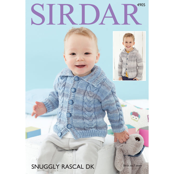 Sirdar 4905 Cardigans Knitting Pattern