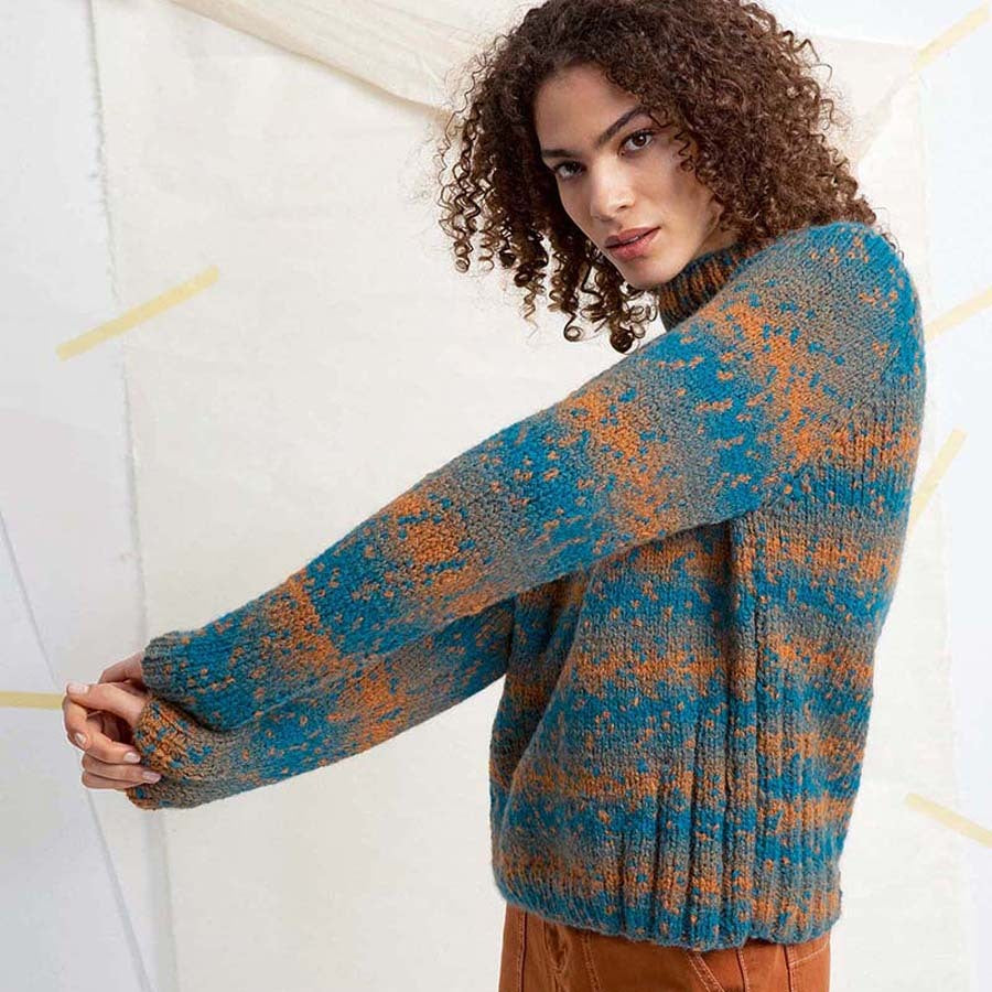 Lang PTO43-10 Sweater Jumper Knitting Pattern