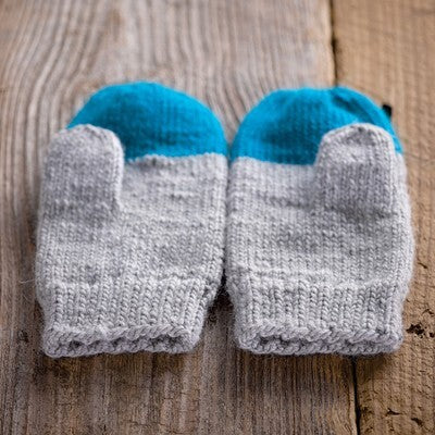 Valley Yarns Color Pop Mittens Knitting Pattern