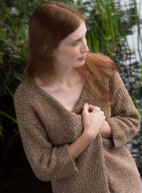 Berroco Beachrock Cardigan Knitting Pattern
