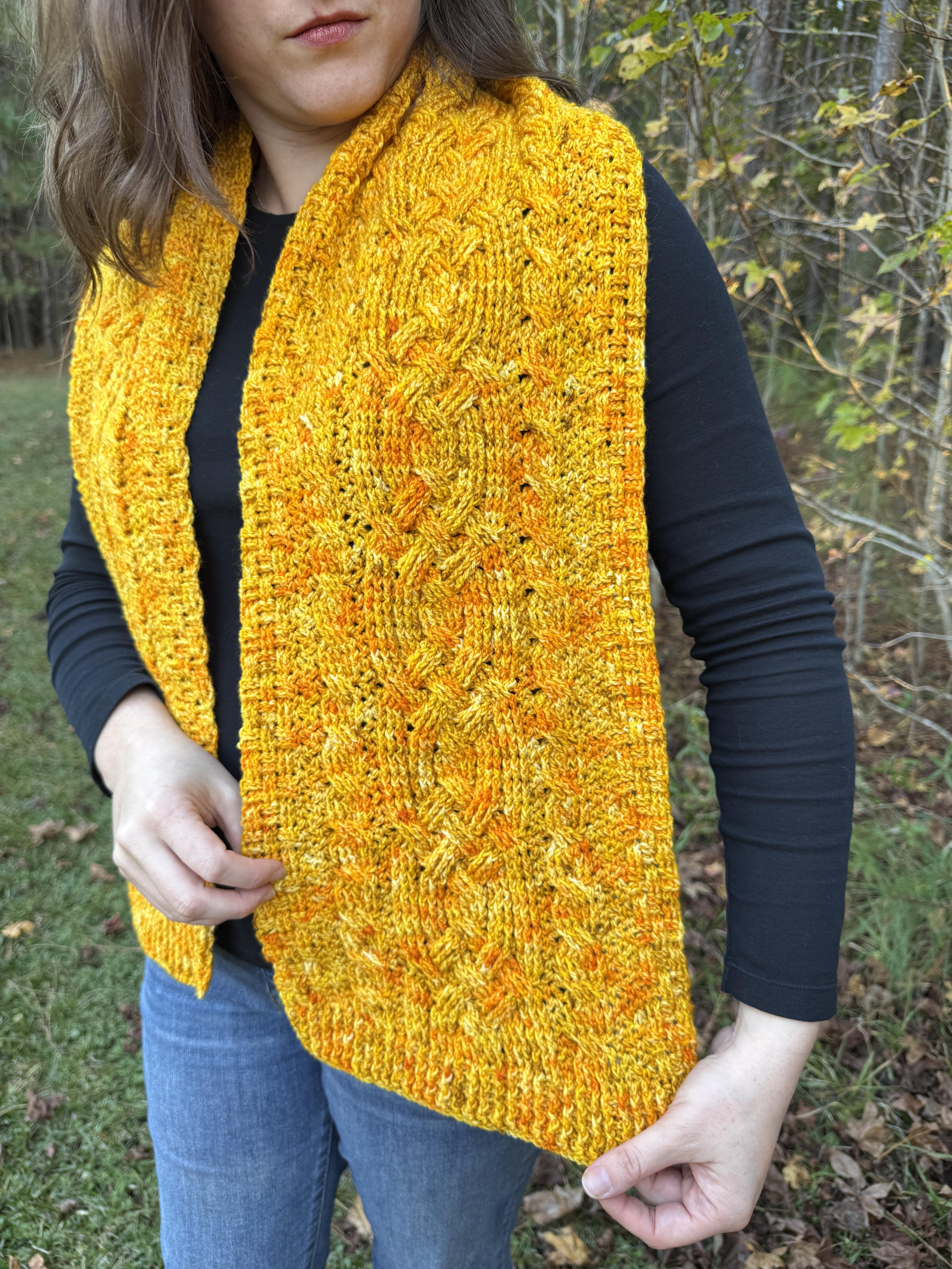 Sunshine Saxon Scarf