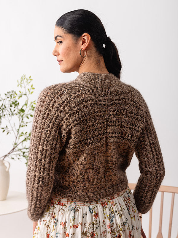 Heartleaf Cardigan Knitting Pattern
