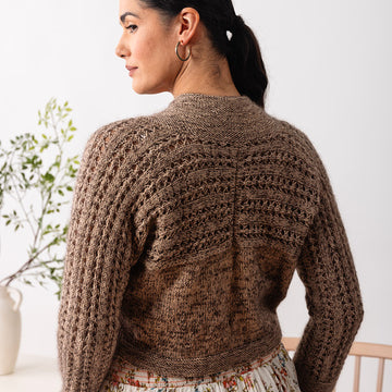 Heartleaf Cardigan Knitting Pattern