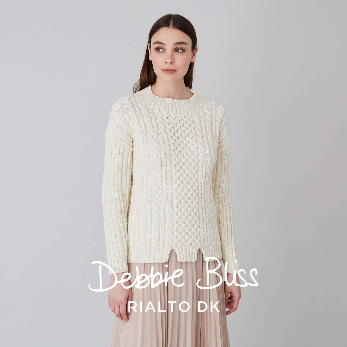 Debbie Bliss Crieff Sweater Knitting Pattern