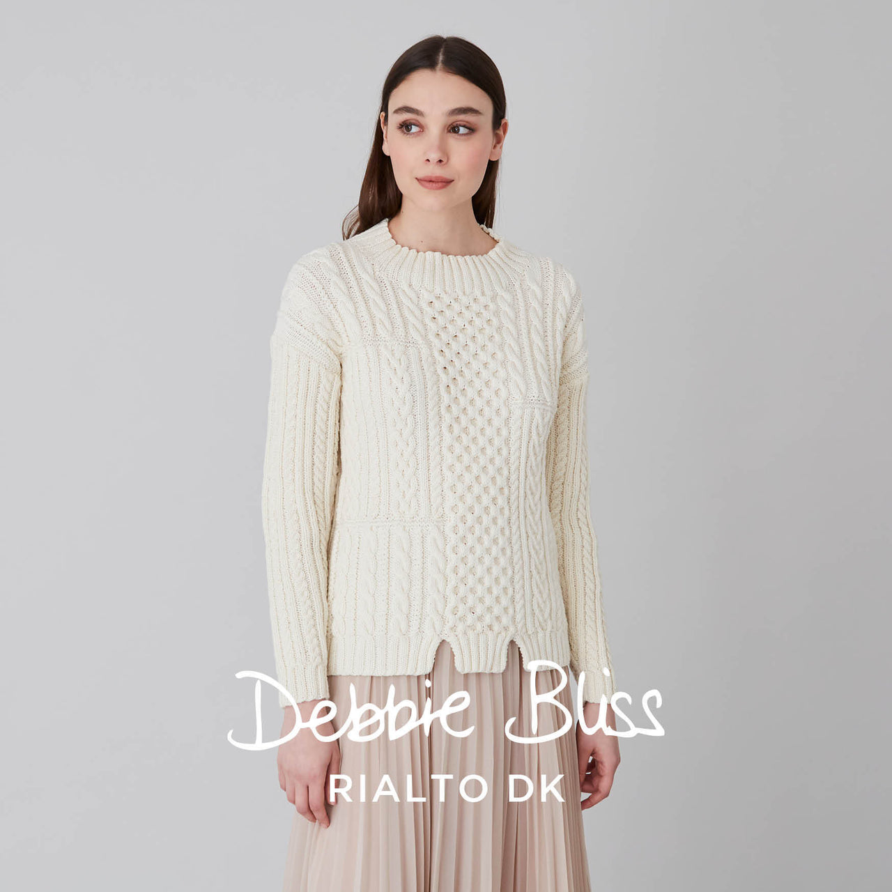 Debbie Bliss Crieff Sweater Knitting Pattern