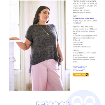 Berroco Odeleite Jumper Knitting Pattern