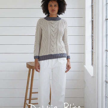 Debbie Bliss Cromer Jumper Knitting Pattern