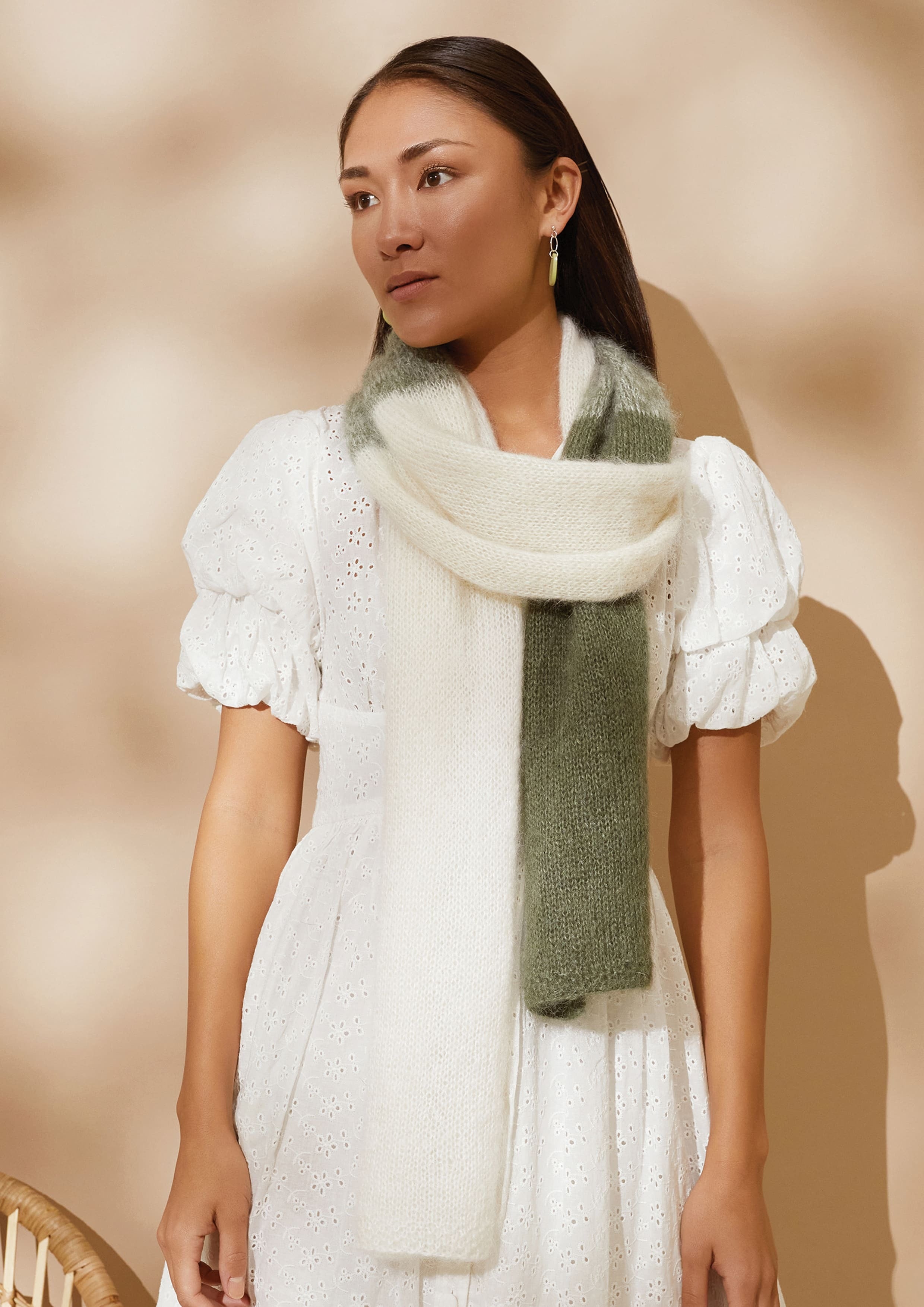 Rowan Ombre Scarf Knitting Pattern