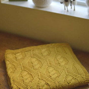 #294 Diamond Cable Blanket