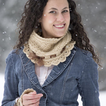 Ribbons and Grace Neck Warmer