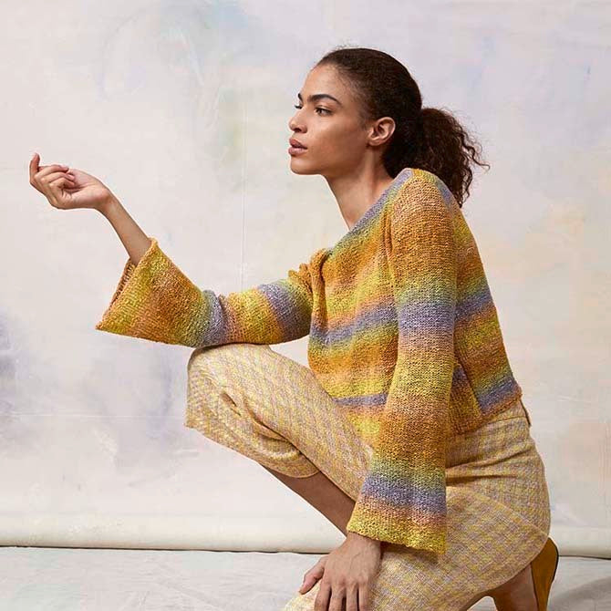 Lang PTO27-01 Sweater Jumper Knitting Pattern