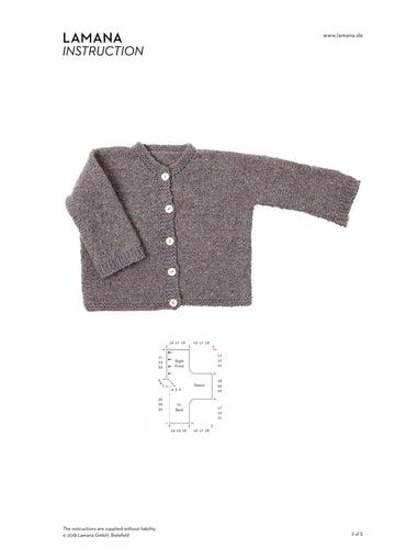 Lamana K01/06 Kids Cardigan PDF