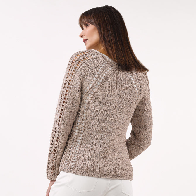 Sesia Riley Pullover Jumper Knitting Pattern