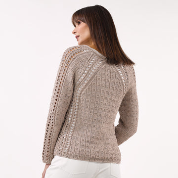 Sesia Riley Pullover Jumper Knitting Pattern