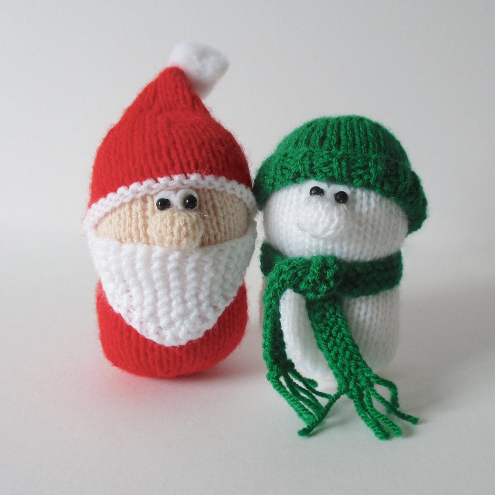 Santa and Snowman