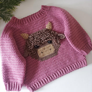 Highland Cow Jumper