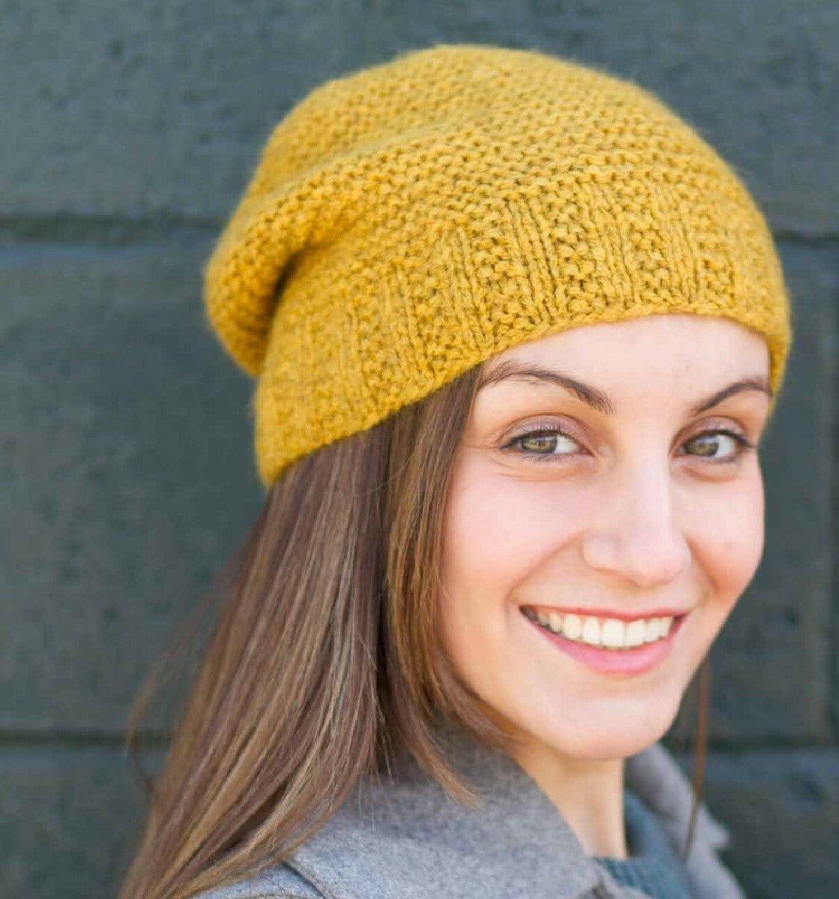 Downy Garter Hat & Mitts Knitting Pattern