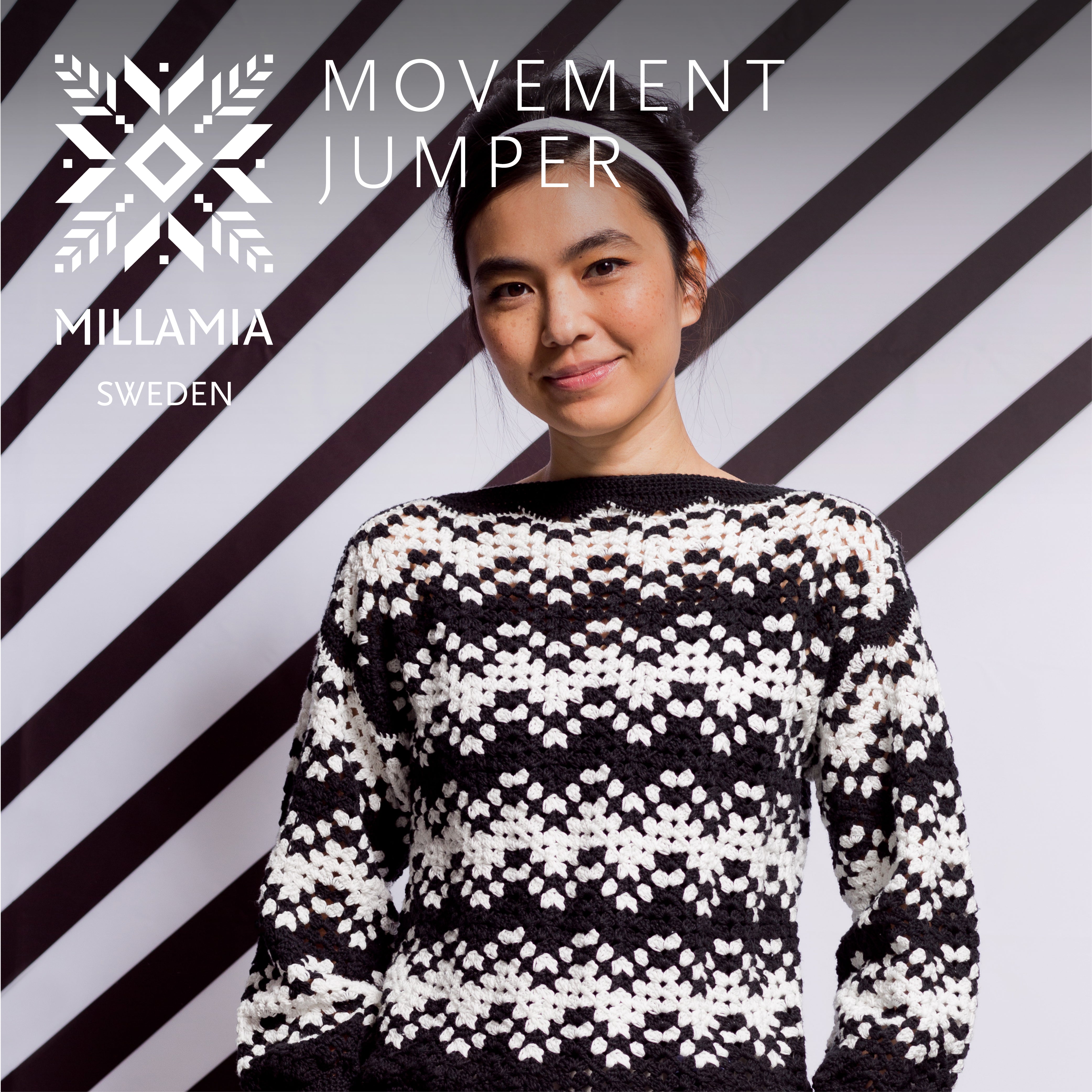 MillaMia Movement Jumper Crochet Pattern