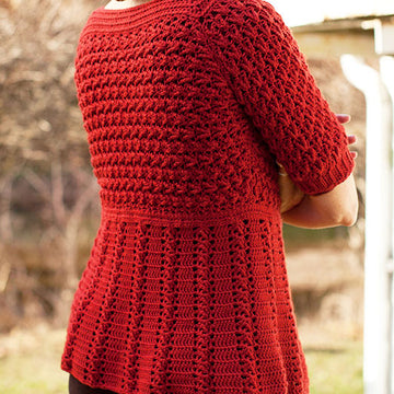 Berroco Azilal Cardigan Crochet Pattern