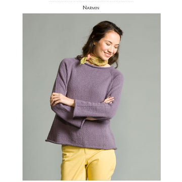 Classic Elite Yarns Narmin Jumper Knitting Pattern