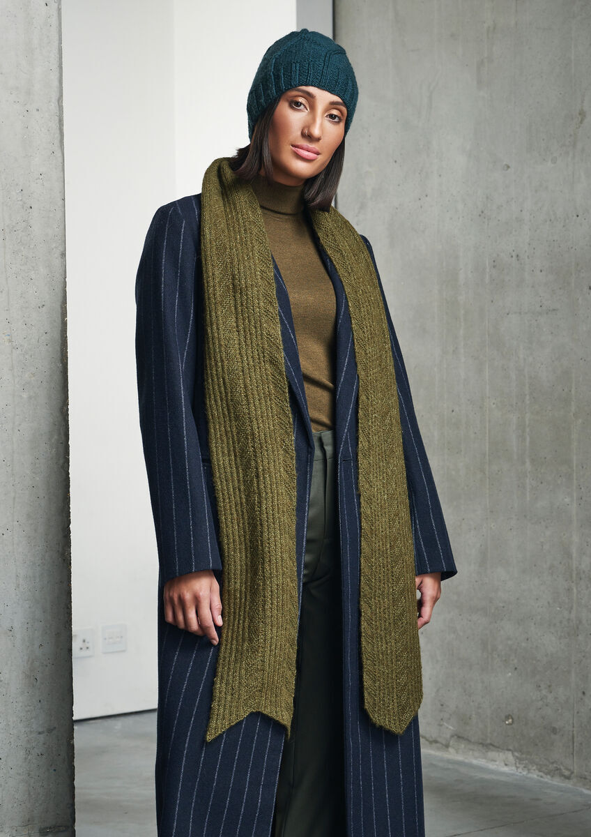 Rowan Lauderdale Scarf Knitting Pattern