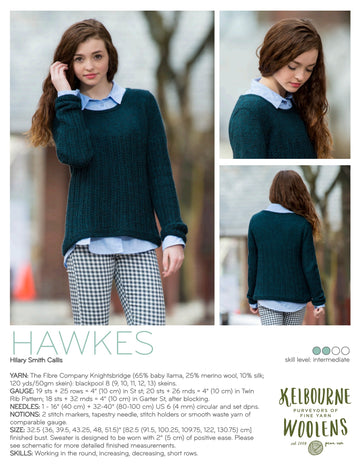 Kelbourne Woolens Hawkes PDF