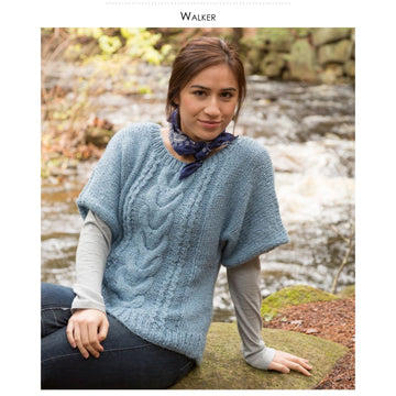 Classic Elite Yarns Walker Jumper Knitting Pattern