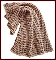 Quick-Knit Throw in Lion Brand Homespun PDF