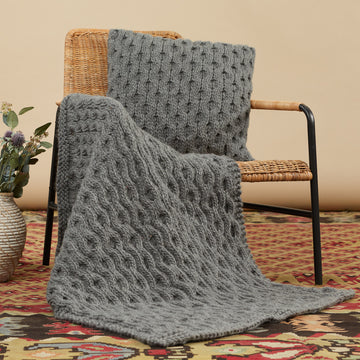 Tahki Yarns Skyland Blanket & Pillow Knitting Pattern