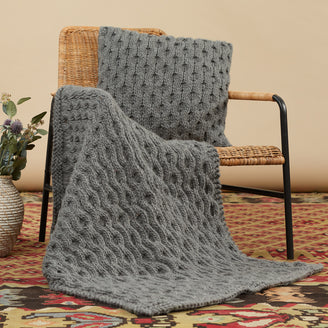Tahki Yarns Skyland Blanket & Pillow Knitting Pattern